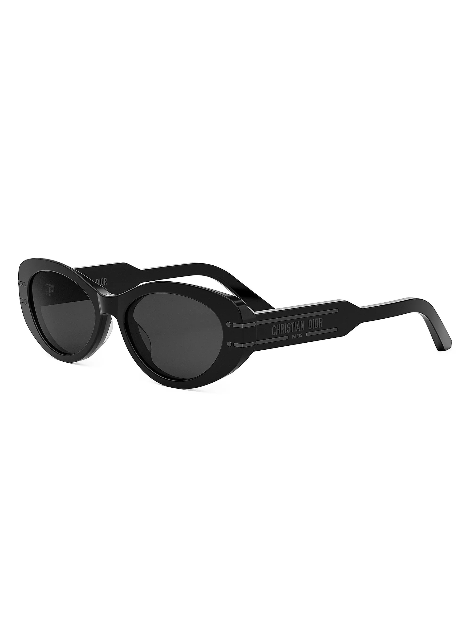 DiorSignature B8U 53MM Butterfly Sunglasses | Saks Fifth Avenue