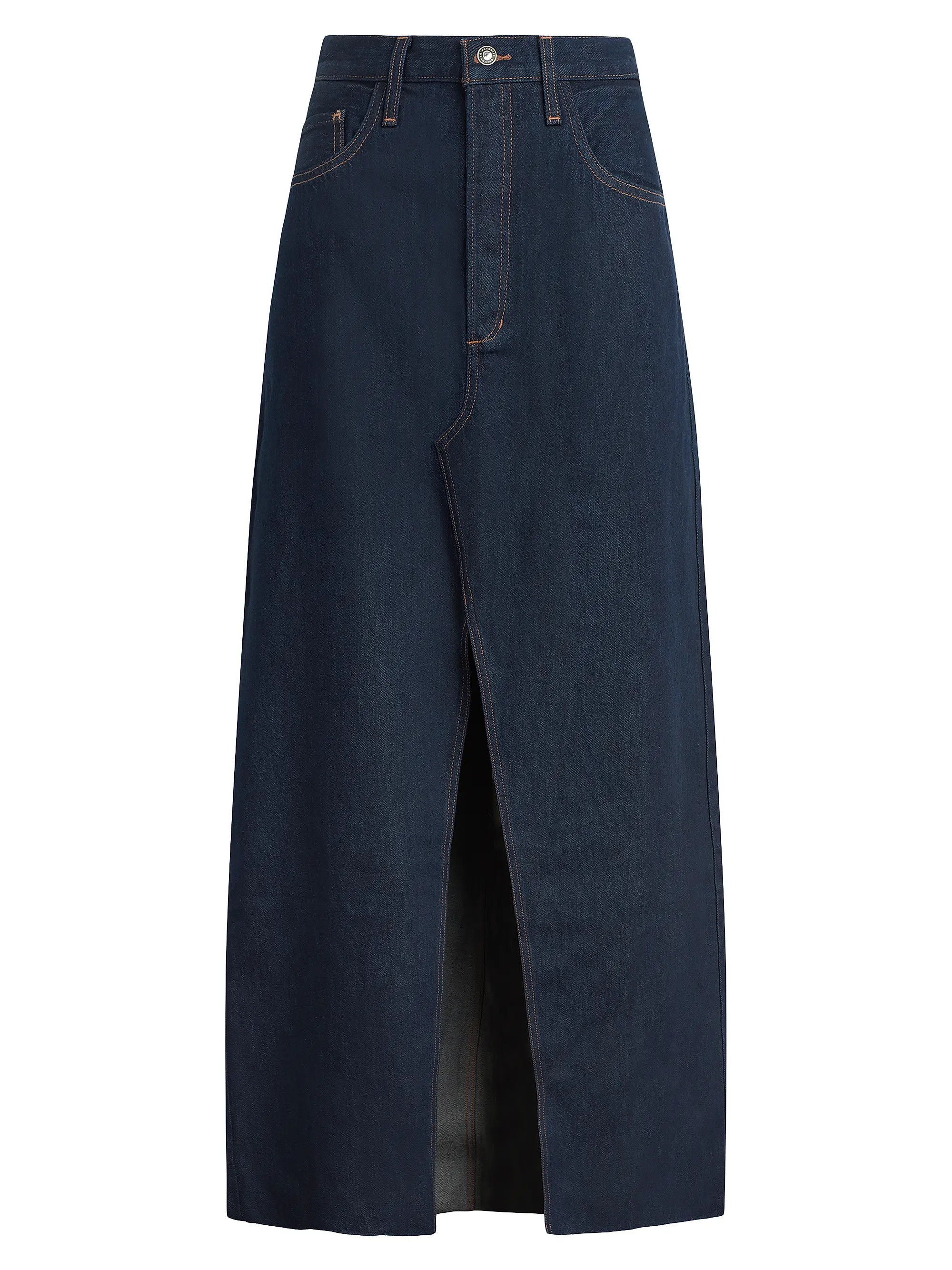 Favorite DaughterSunny Denim Maxi Skirt | Saks Fifth Avenue
