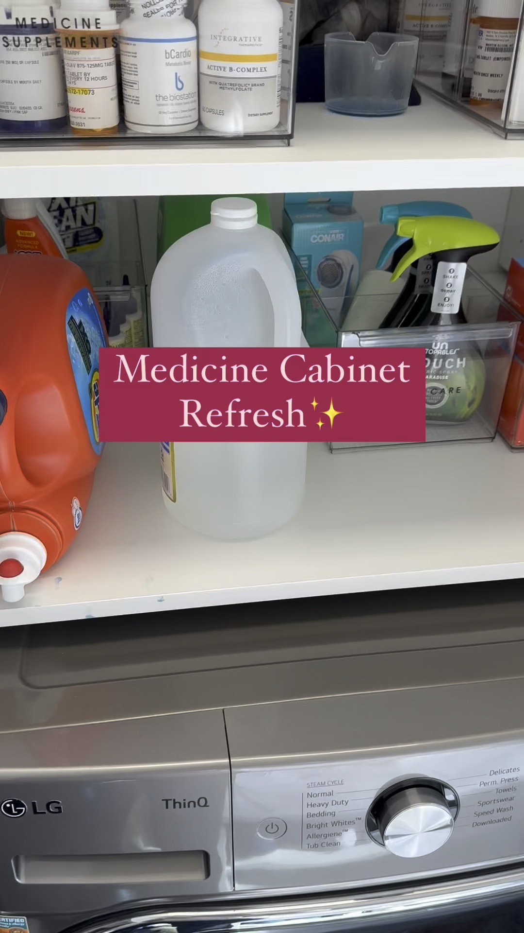 Medicine cabinet organization 

#LTKFindsUnder50 #LTKHome