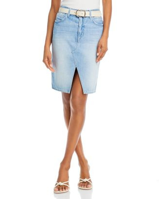 L'AGENCETylee Denim Pencil Skirt4.6 (5 reviews) | Bloomingdale's (US)