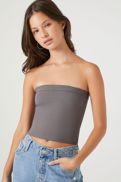 Ribbed Knit Tube Top | Forever 21 | Forever 21 (US)