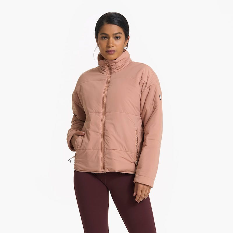 Canyon Insulated Jacket | Rose | Vuori Clothing (US & Canada)