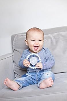 Bella Tunno Happy Teether for Boys - Soft & Easy Grip Teething Ring Perfect for Babies and Teethi... | Amazon (US)