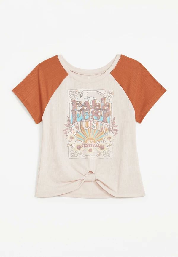 Girls Fall Fest Music Graphic Tee | Maurices