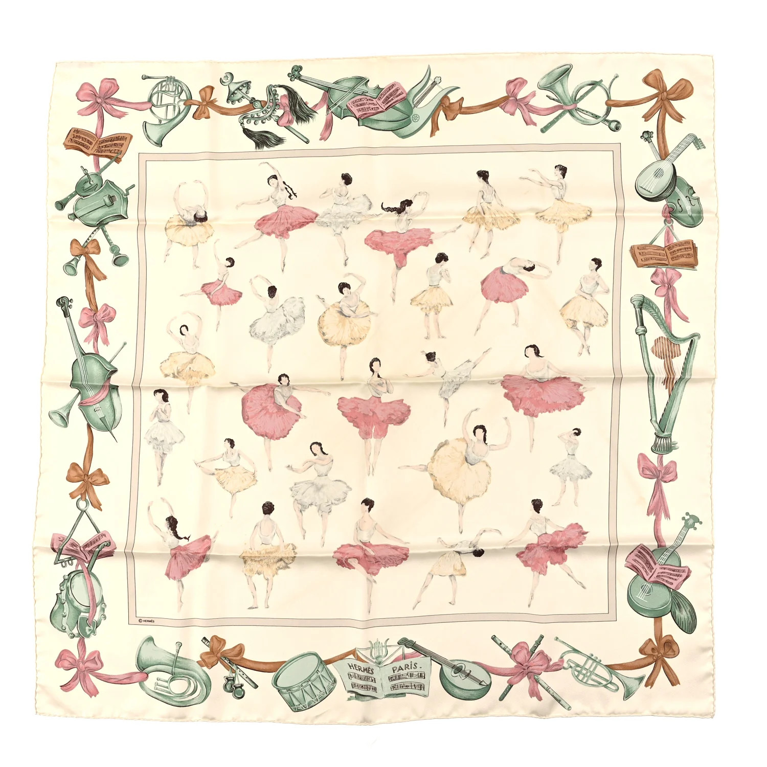 Silk La Danse Du Cheval Scarf 90 | FASHIONPHILE (US)