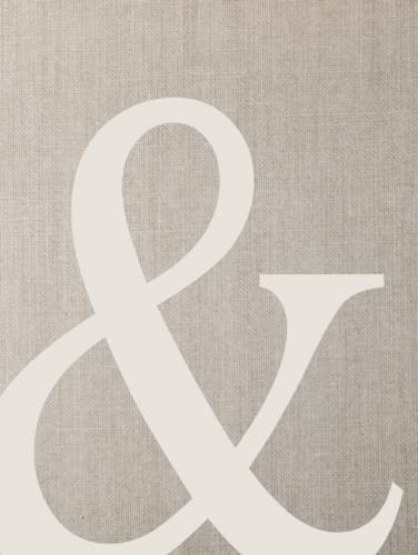 Ampersand: Neutral Aesthetic Book for Decor | Use as a Decorative Accent or Styling Bookshelves & Coffee Tables | Faux Linen Book for Decoration | 550 Lined Pages | Amazon (US)
