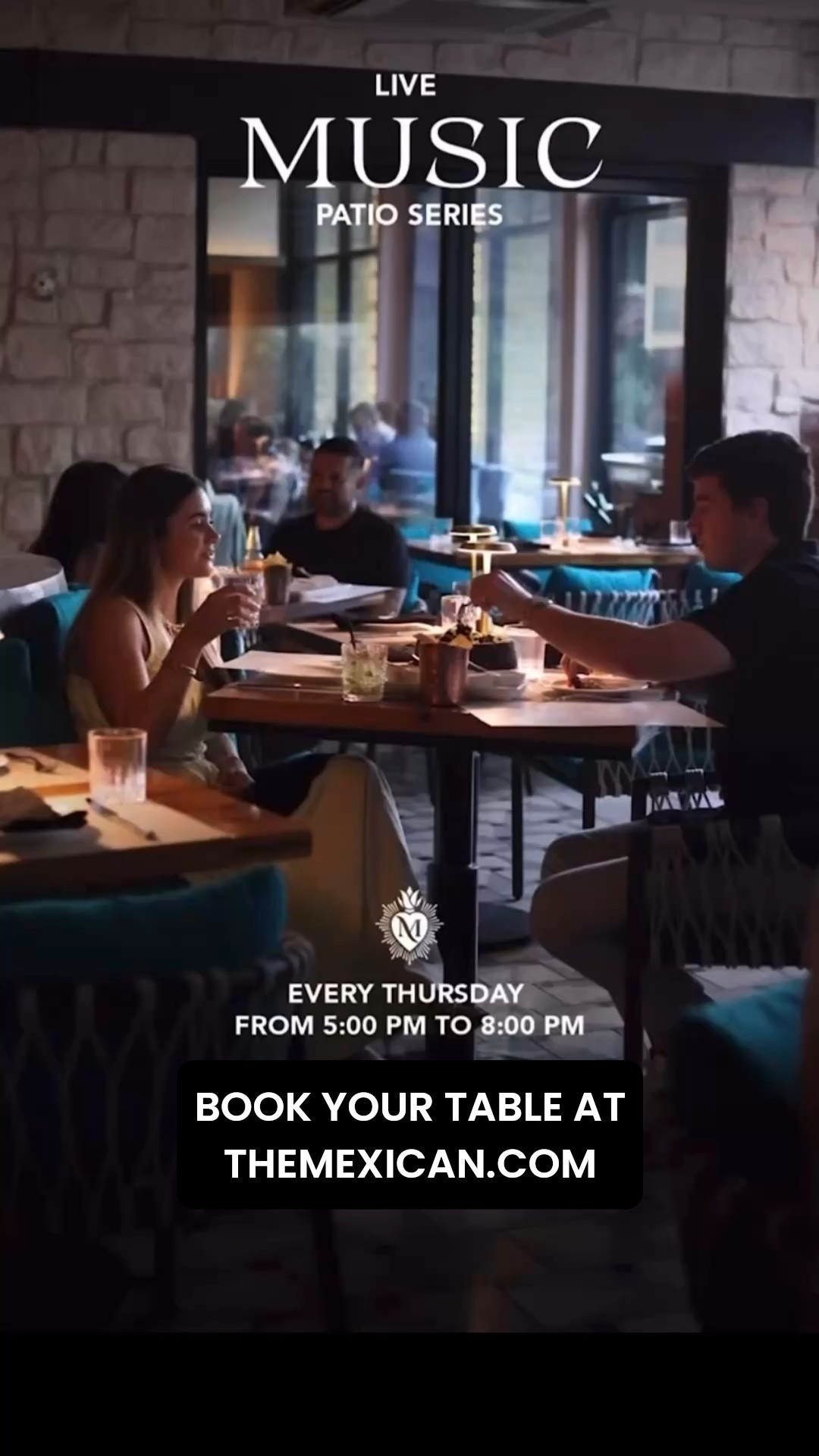 Join us at The Mexican every Thursday this Summer for our Patio Series! Live Music, delicious food, Summer vibes, and the perfect cocktails…what more could you want? Book your table at TheMexican.com ❤️ See you there!

#LTKTravel #LTKSummerEdit #LTKParties