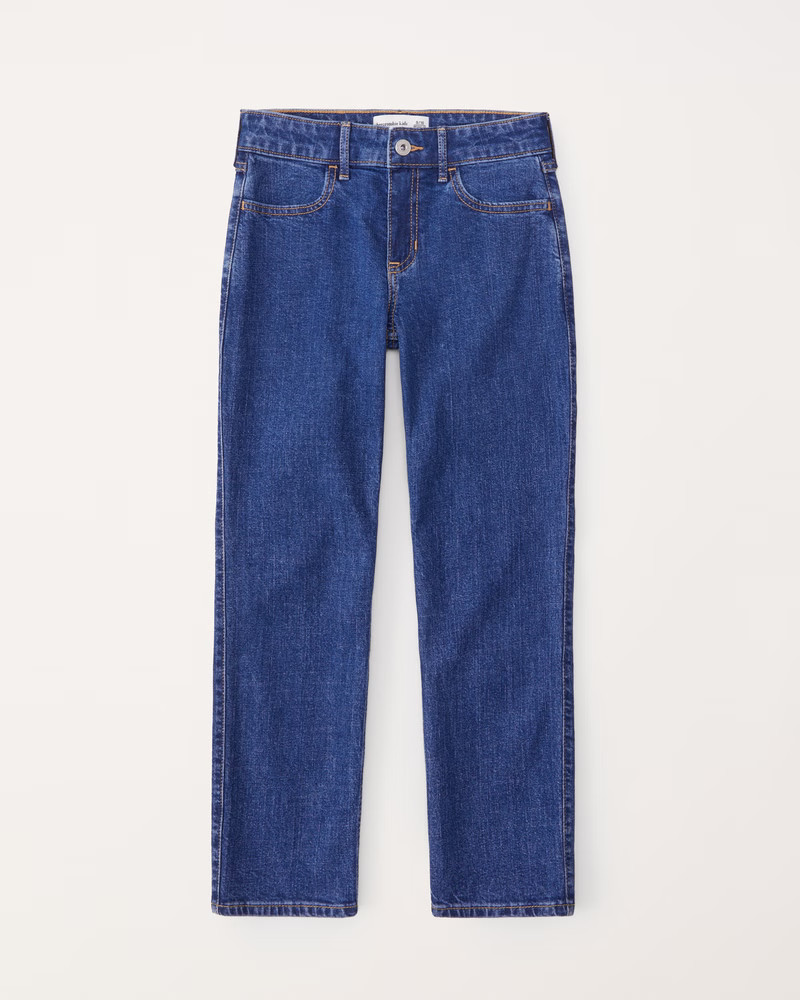 high rise 90s straight jeans | Abercrombie & Fitch (US)