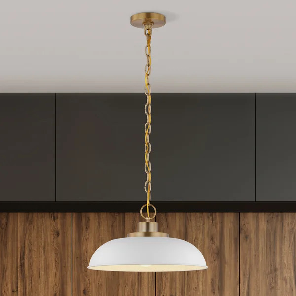 Johana 1 - Light Single Dome Pendant | Wayfair North America
