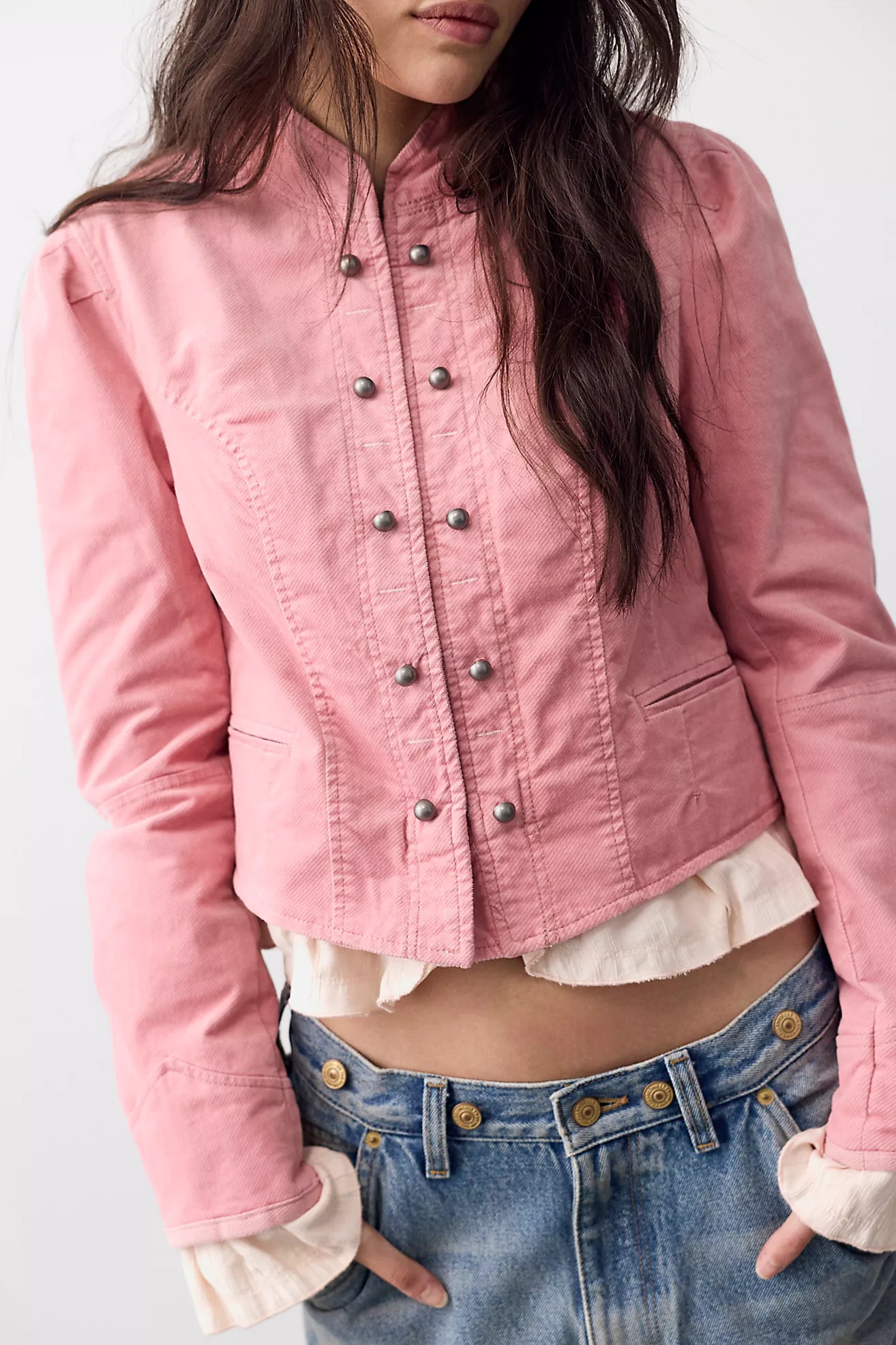 Cloud Nine Ruffle Band Jacket | Free People (UK)