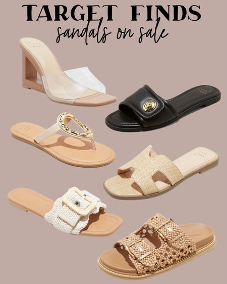 Target sandals clear heels 

#LTKSaleAlert #LTKFindsUnder50