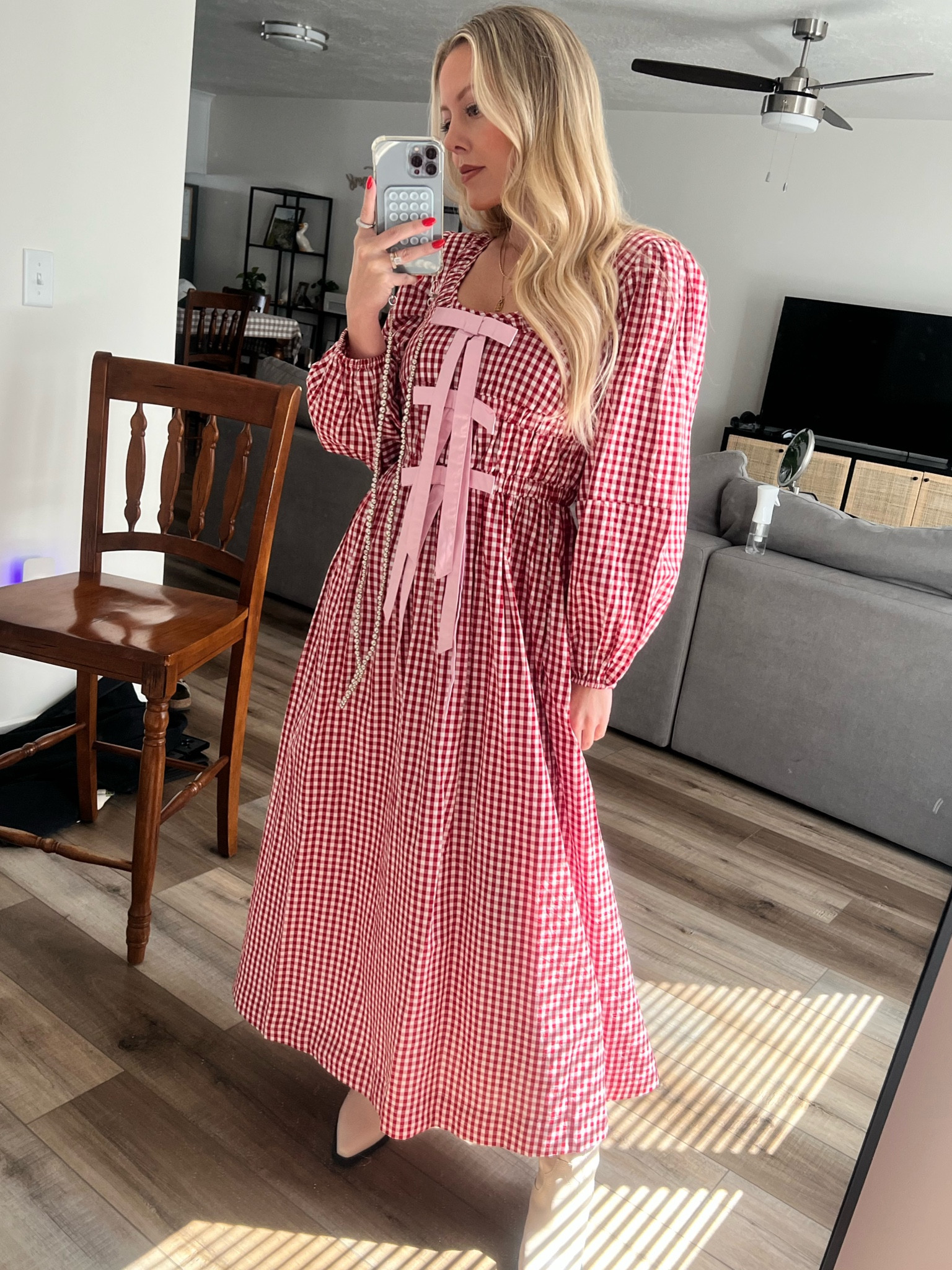 Very demuretsy 
Dress: damson madder

#LTKSaleAlert #LTKFindsUnder100 #LTKShoeCrush