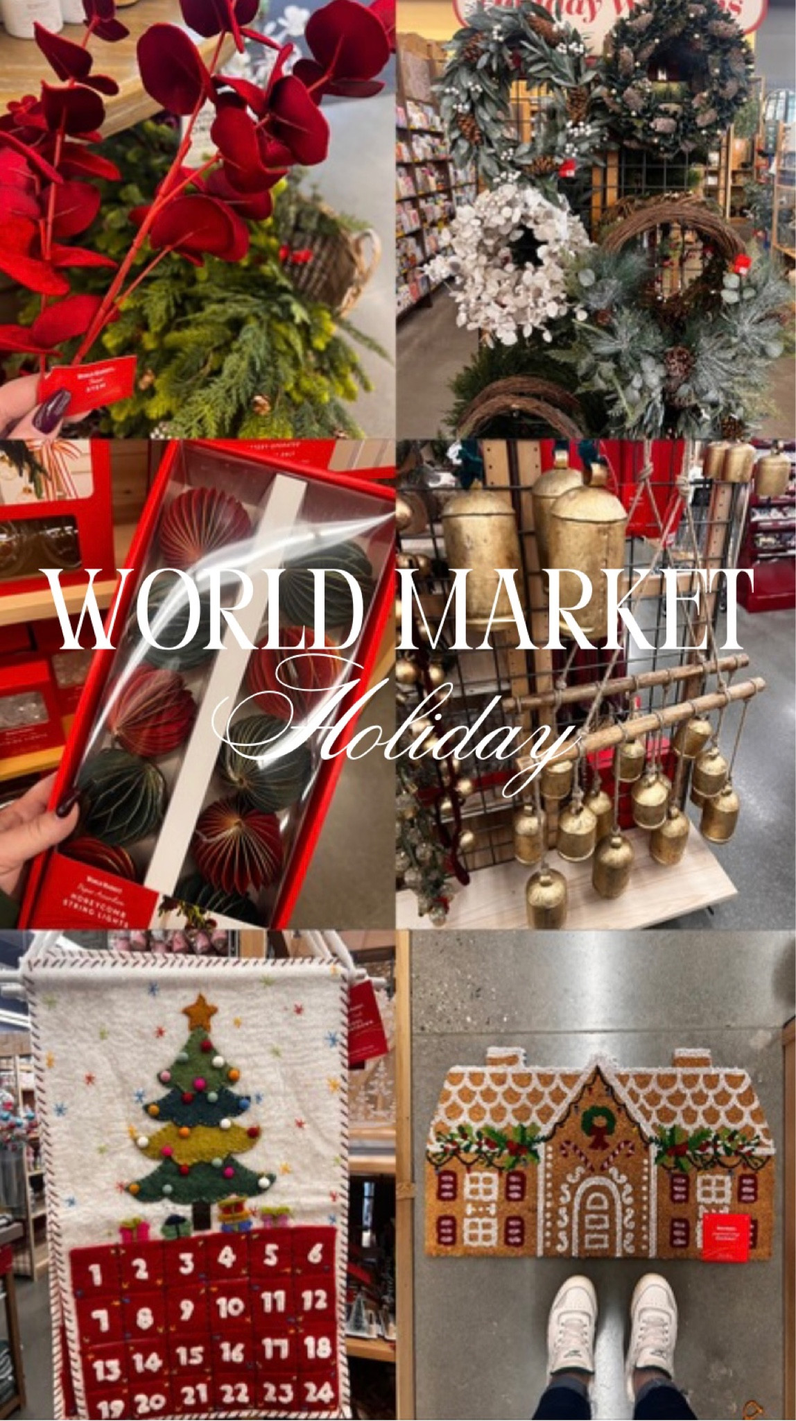 World market has the most stunning selection of holiday decor! 

Christmas, Christmas decor, Christmas wreaths, holiday stems, holiday doormats, holiday lights 

#LTKHoliday #LTKSeasonal #LTKHome