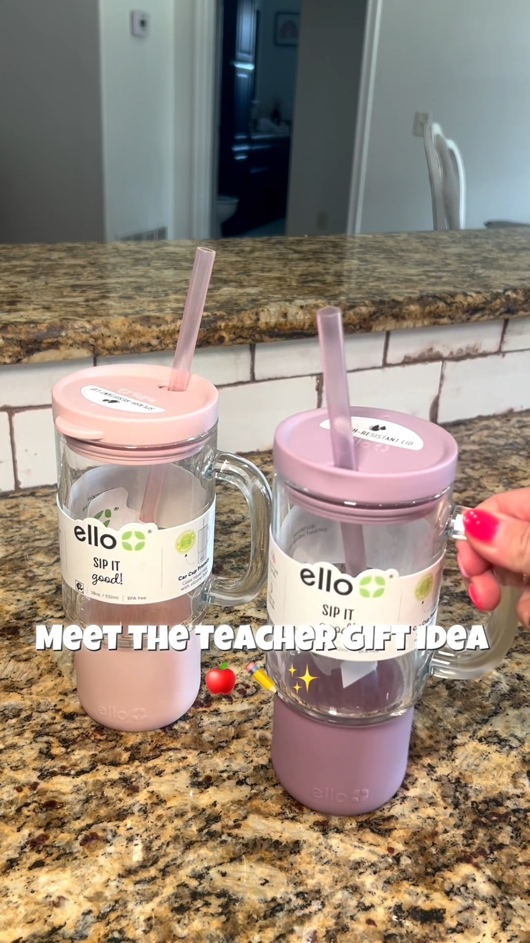 Back to school gift idea from Walmart. A little something for the teachers who will love on my kindergartener this year. ✨ 

•glass mug
•highlighters
•gel pens
•encouraging post its
•jumbo paper clips
•chapstick 
•energyfizz + mind health from Arbonne for an afternoon pick me up

Cost: $19.50 per cup for the Walmart items 🍎 

#meettheteacher #giftideas #backtoschool #teachergifts #teachergiftideas 

#LTKFamily #LTKFindsUnder50