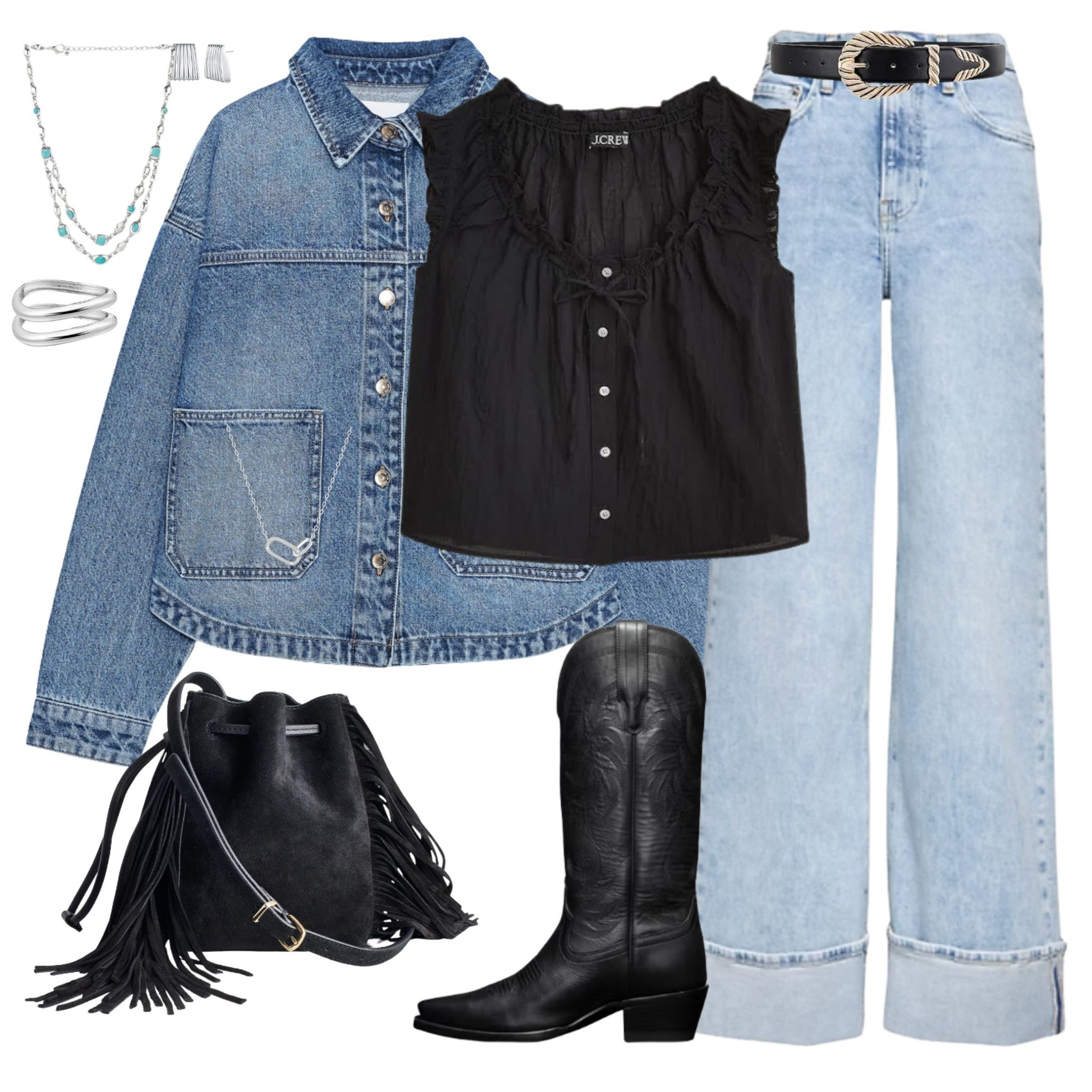 Country concert outfit // western style // denim // Madewell // 

#LTKFindsUnder100 #LTKxMadewell #LTKFindsUnder50