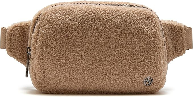 Pander Large 2L Fanny pack Everywhere Fleece Belt Bag for Women and Men with Adjustable strap Bel... | Amazon (US)