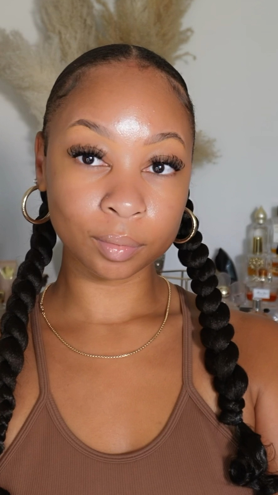 Quick & easy pigtail style on relaxed hair 

#LTKBeauty #LTKBacktoSchool