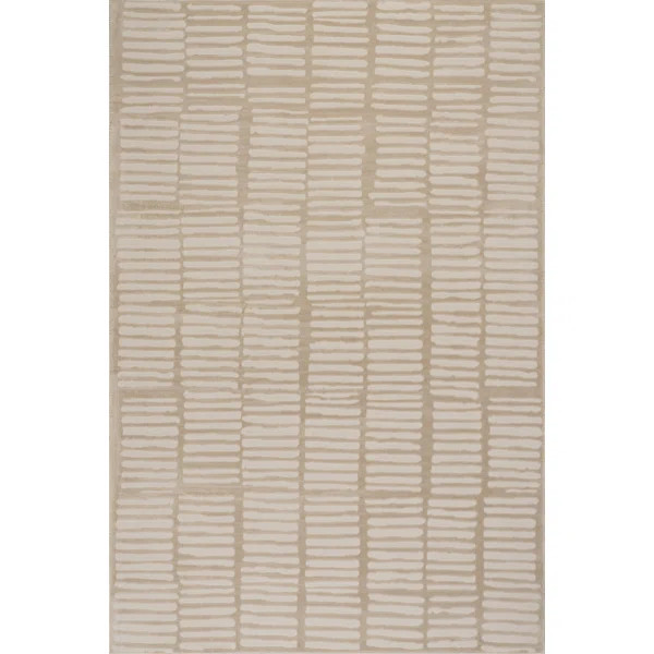 Geometric Machine Washable Area Rug | Wayfair North America