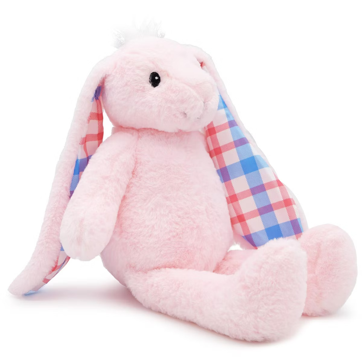 Plushible Pink Plaid Eared Bunny | Target
