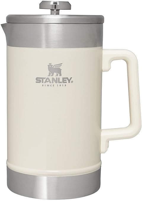 STANLEY Classic Stay-Hot French Press Coffee Maker 48 oz | 5 Minute Brew, 4 Hours Hot | Mesh Filt... | Amazon (US)