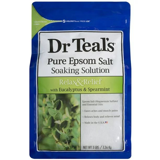 Dr Teal's Epsom Salt Soaking Solution with Eucalyptus Spearmint | Walmart (US)