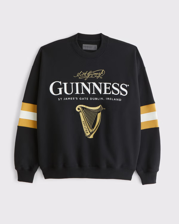 Guinness Graphic Crew Sweatshirt | Abercrombie & Fitch (UK)