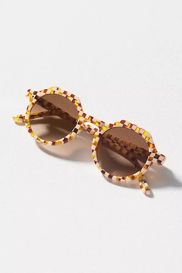 Sardine Georgie Round Sunglasses | Anthropologie (US)