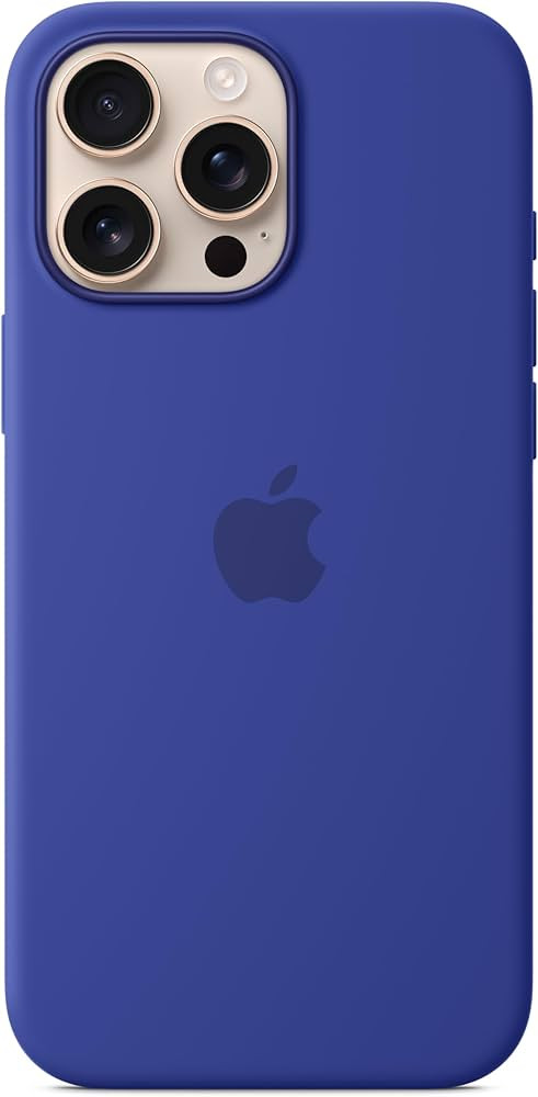 Apple iPhone 16 Pro Max Silicone Case with MagSafe and Camera Control - Ultramarine ​​​​... | Amazon (US)