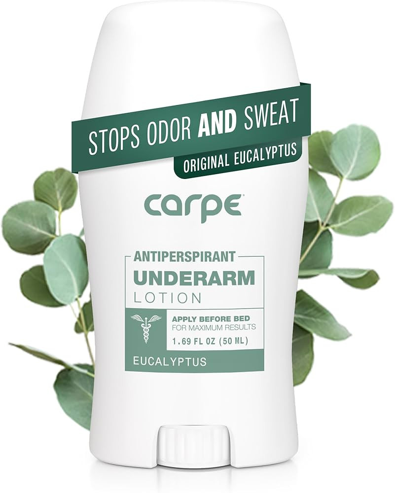 Carpe Underarm Antiperspirant and Deodorant, Clinical strength with all-natural Eucalyptus scent,... | Amazon (US)
