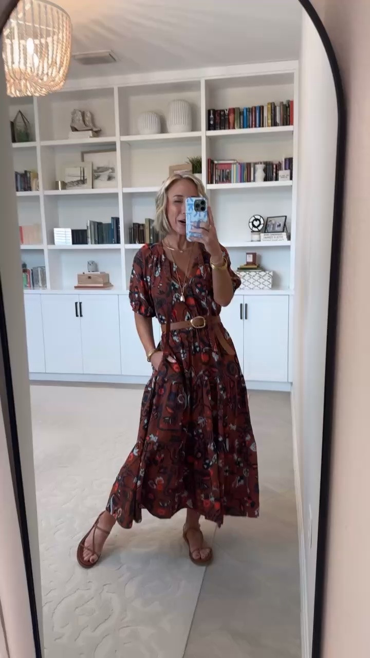 Walmart - more new arrivals under $28: * Open Neck Short Sleeve Midi Dress - size XS. $26.98. 2 colors.

#LTKSeasonal #LTKOver40 #LTKPetite