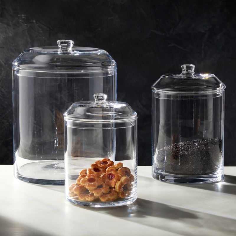 Snack Glass Canisters | CB2 | CB2