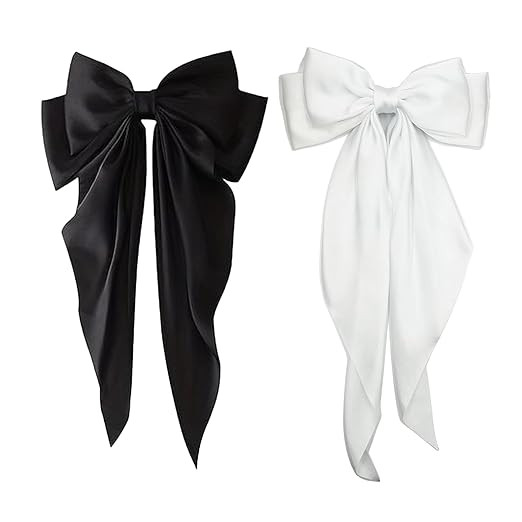2 Pcs Big Bow Hair Clips, Bows for Women, Back to School Gifts Headdress Decor, Hair Band Set, Ba... | Amazon (US)
