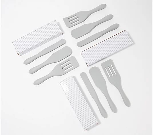 Mad Hungry 9-Piece Mini Silicone Spurtles with Gift Boxes | QVC