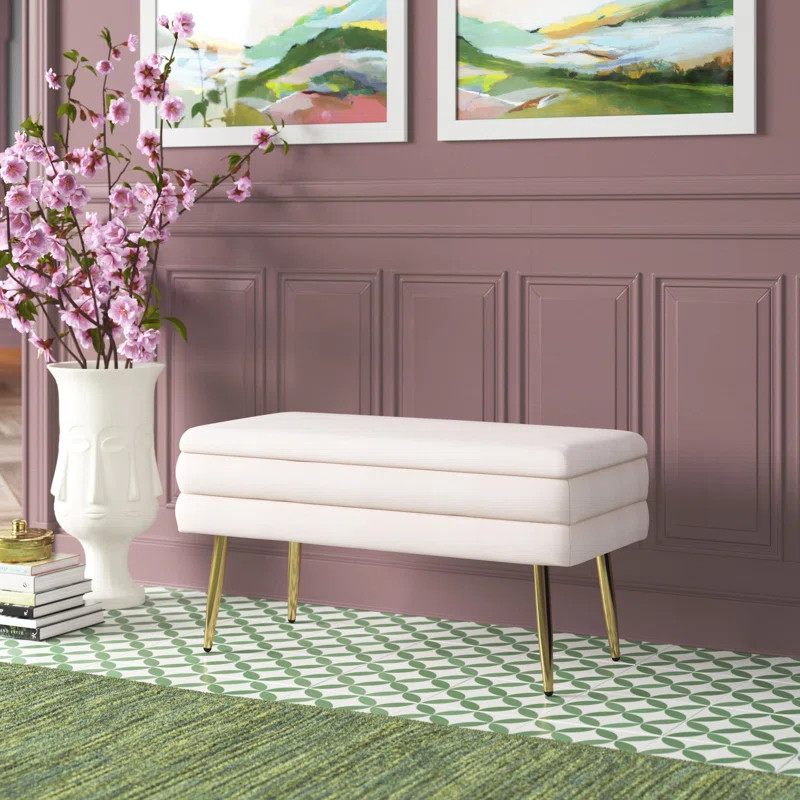 Teddy Storage Bench with Lift-Off Lid | Wayfair North America