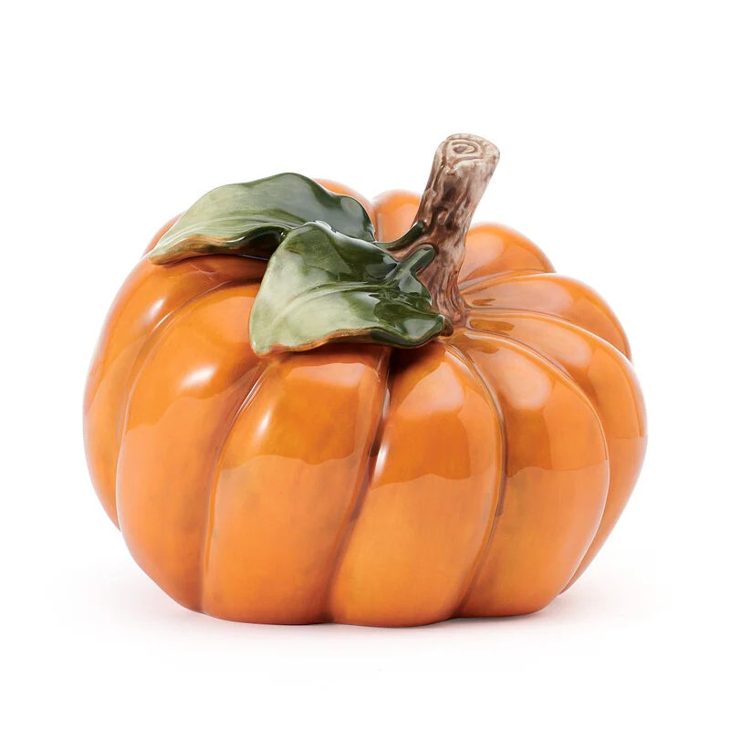 Fitz and Floyd Autumn Harvest 6.25In Pumpkin Figurine | Bed Bath & Beyond