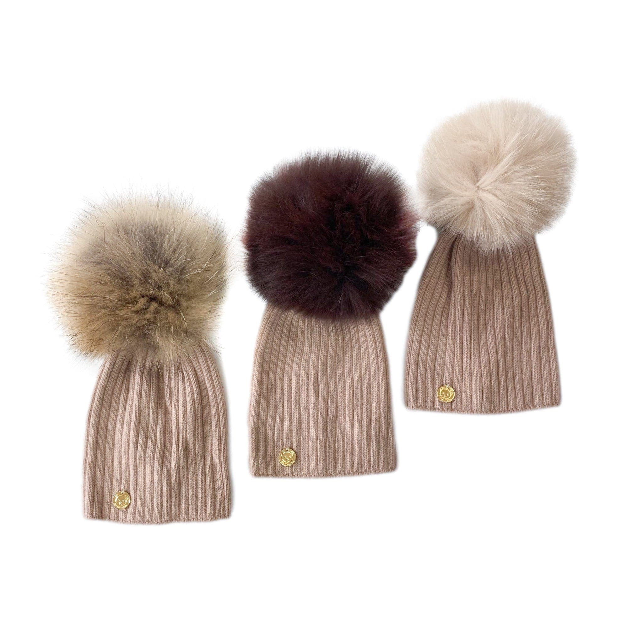Misha Ribbed Angora Hat | petite maison kids