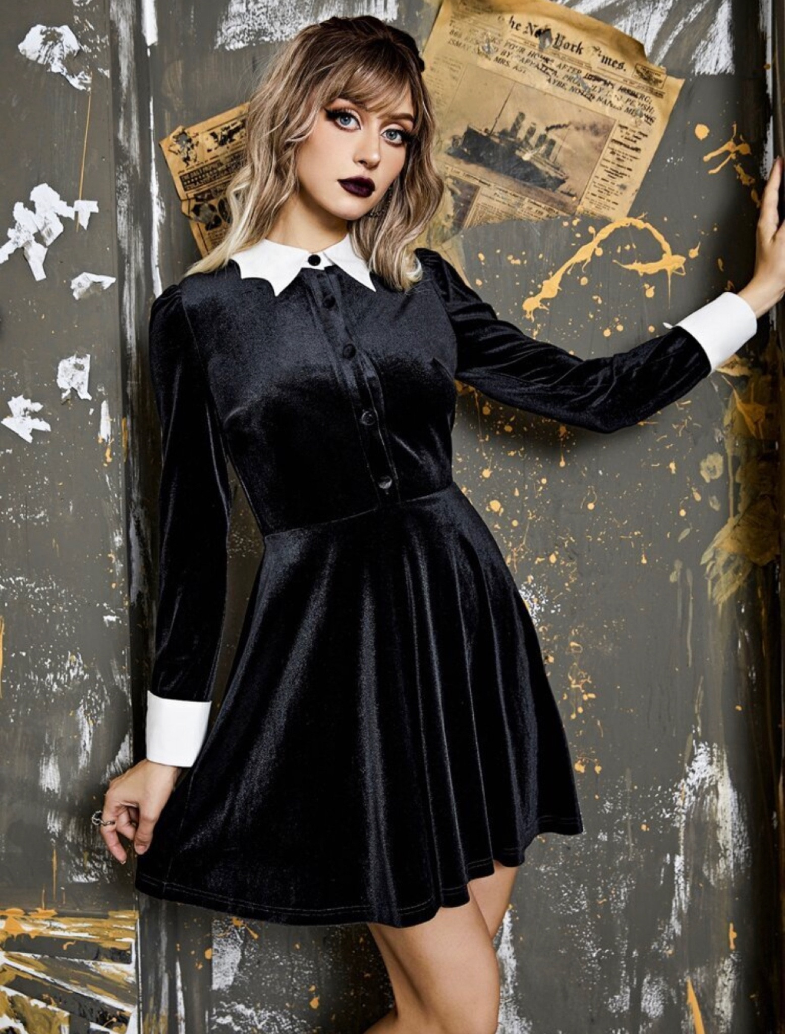 Halloween costume ideas. Wednesday from Adam’s Family outfit inspired 

#LTKunder50 #LTKHalloween #LTKSeasonal