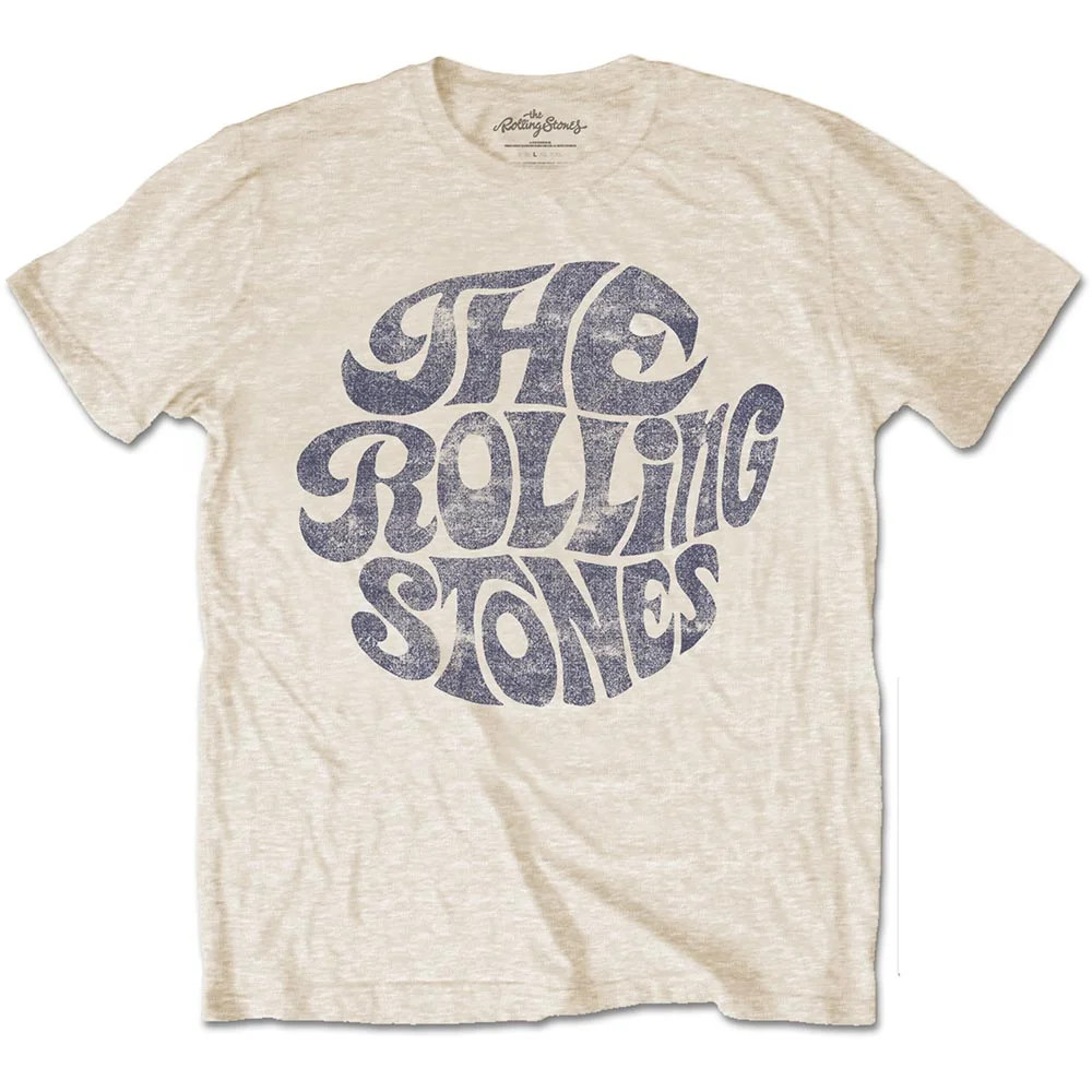 Rolling Stones Men's 0's Logo T-shirt Large Sand | Walmart (US)