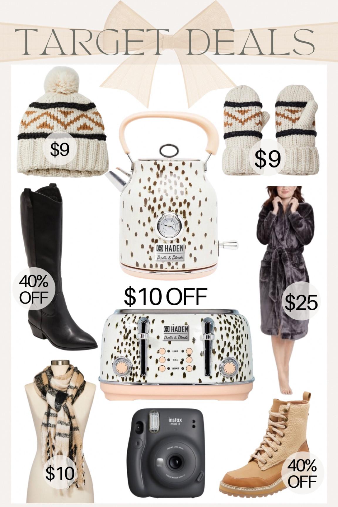 Target Black Friday deals
Christmas gift ideas 

#target #blackfriday #laurabeverlin

#LTKGiftGuide #LTKCyberweek #LTKHoliday