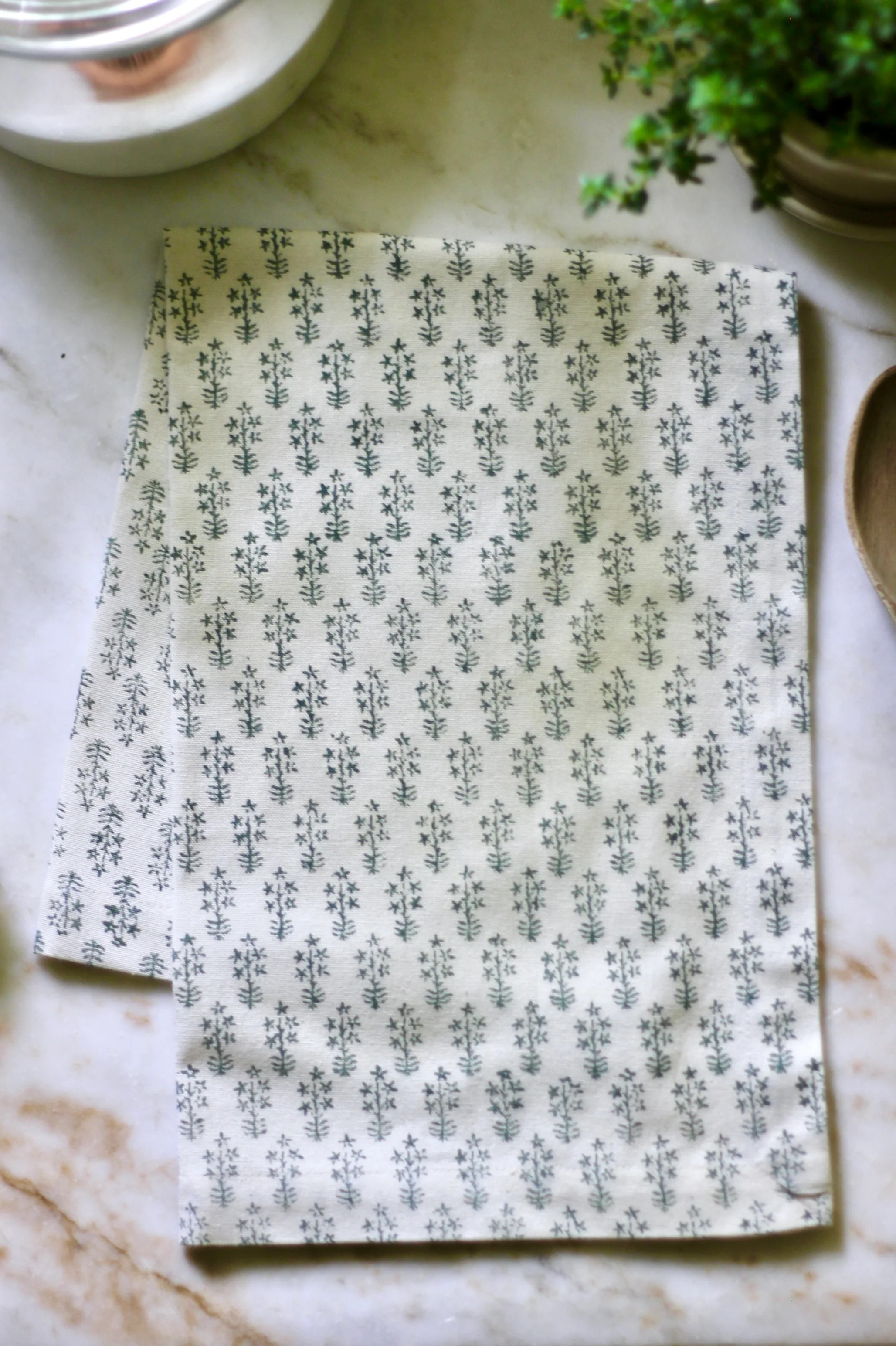 Emma in Green Tea Towels | JSH Home Essentials