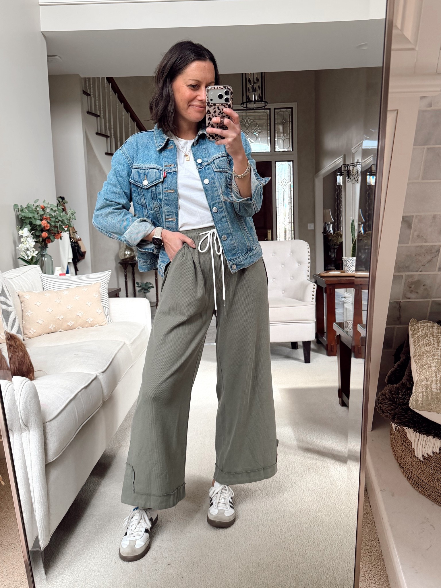 Mom outfit of the day! Pants run a tad big - I’m in the small. White tee runs true to size.



#LTKmomlife #LTKootd #LTKOver40