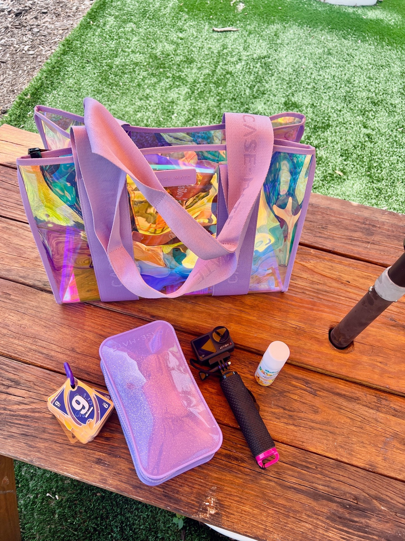 Summer beach essentials for a family beach day on the Island. Love my action camera that waterproof and the waterproof uno game perfect to capture fun memories all afternoon. Mom beach day. Family beach day. Beach bag essentials.

#LTKTravel #LTKSwim #LTKSeasonal