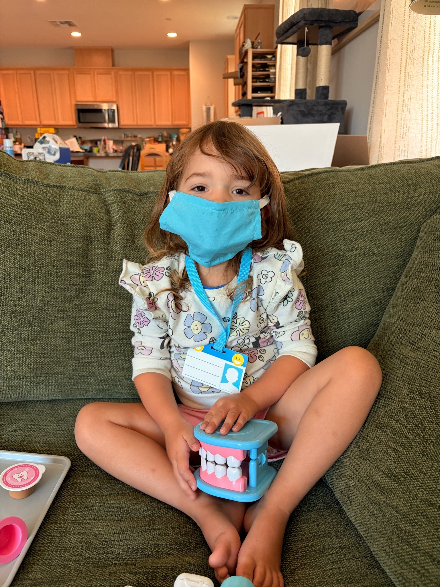 Dr K ready for oral surgery

#LTKdayinmylife #LTKmomlife #LTKKids