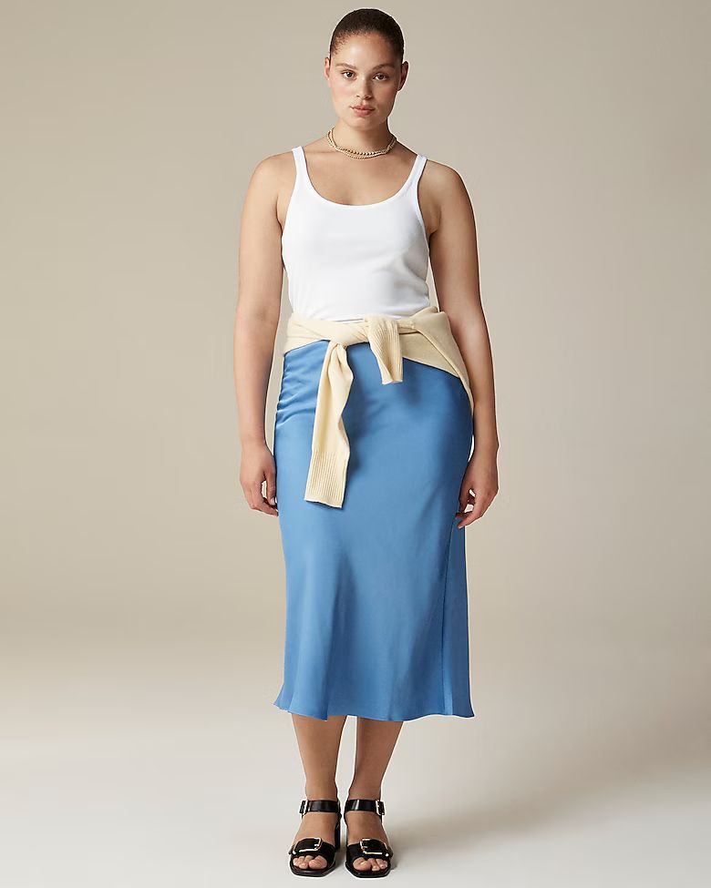 Gwyneth slip skirt | J. Crew US