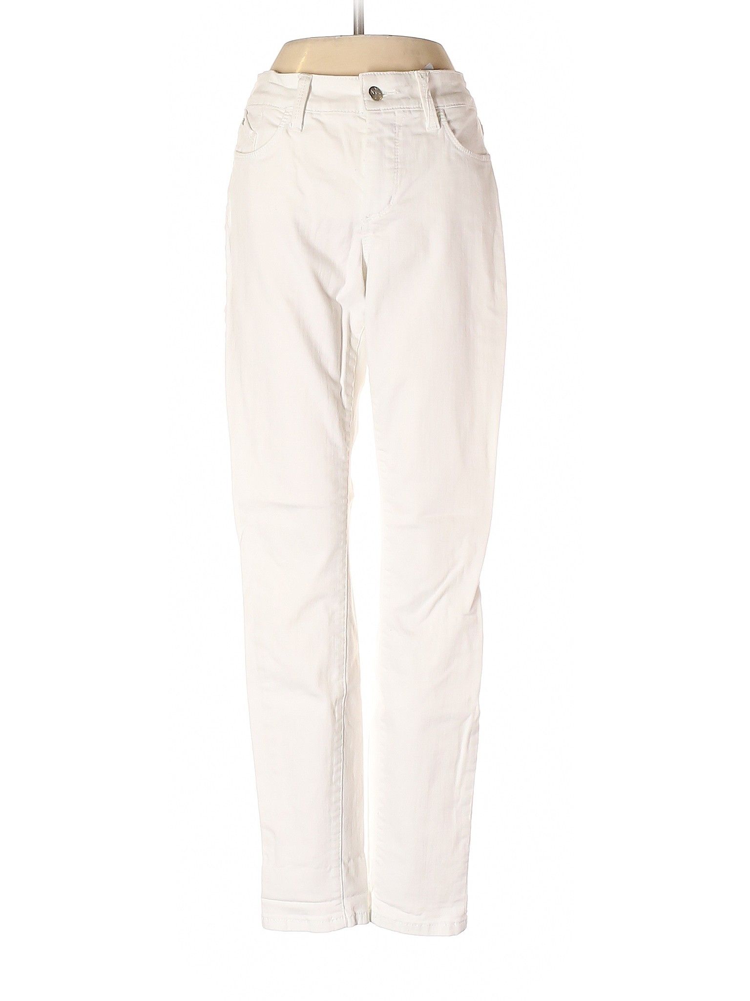 NYDJ Jeans Size 4: White Women's Bottoms - 40426809 | thredUP