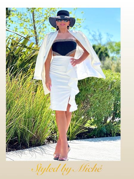 Vacation Style 

#bodysuit #skirt #vacation #skirt, #ruffles #blazer #hat #heels #over30fashion #over40fashion


#LTKSeasonal #LTKunder50 #LTKshoecrush