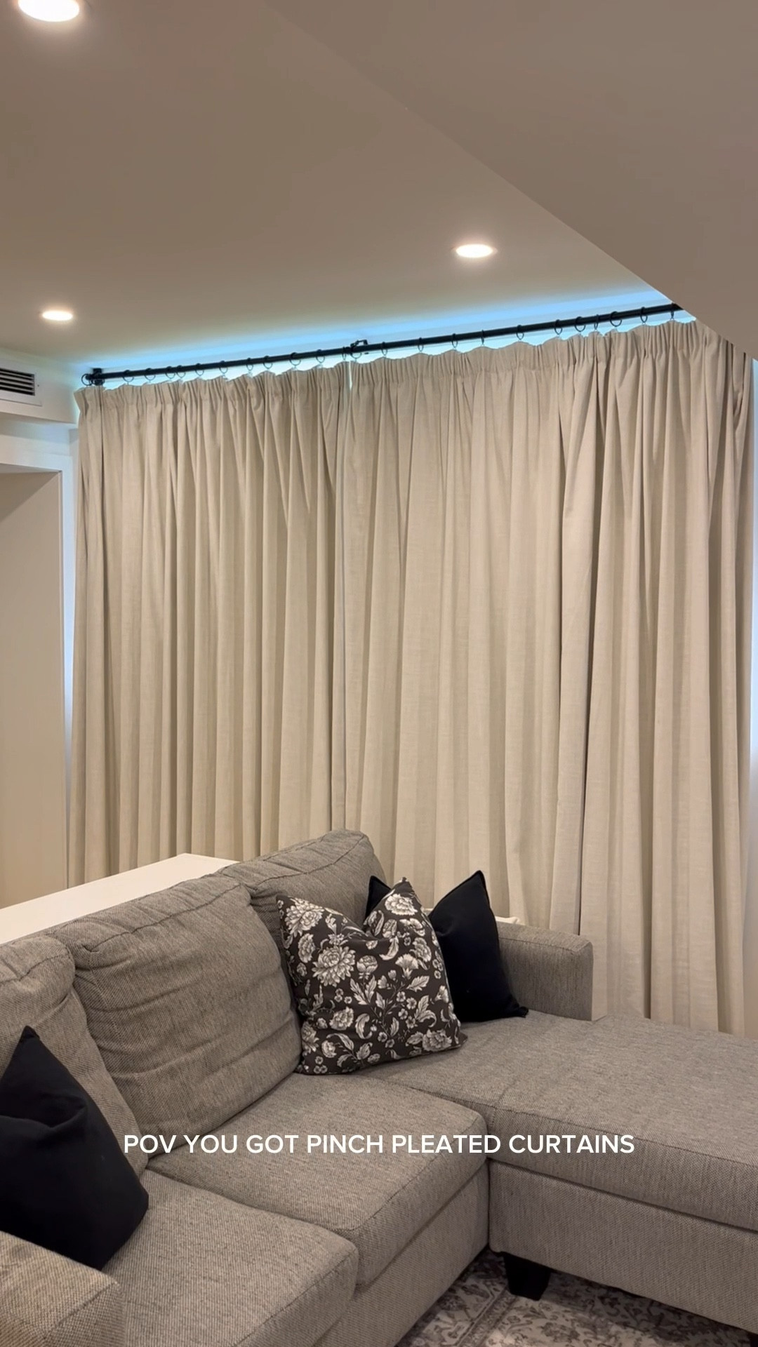 POV you got pinch pleat curtains ✨

#LTKcasa #LTKfamily #LTKcanada
