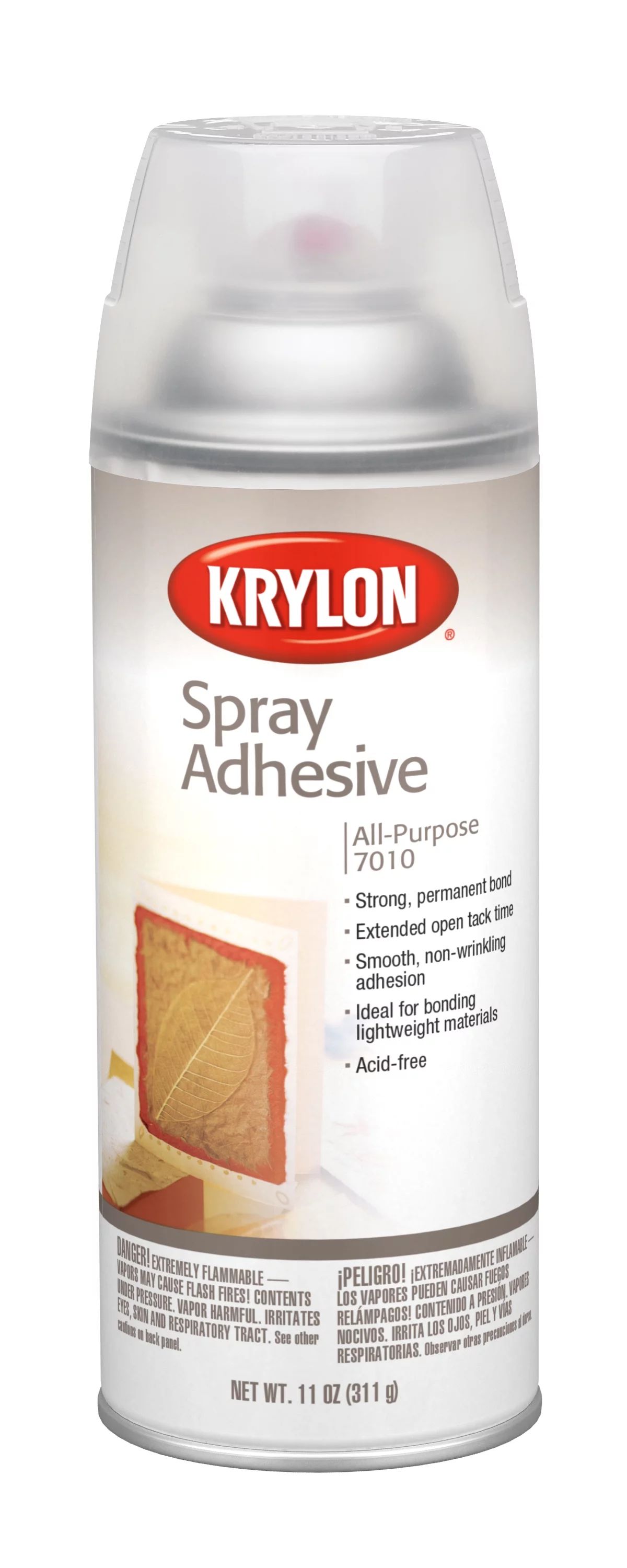 Krylon Clear Acid-free Spray Adhesive, 11 oz. | Walmart (US)