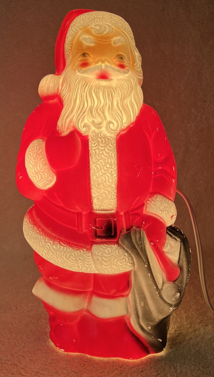 Empire Blow Mold Santa Claus 13” Tabletop Figure Christmas 1968 | eBay | eBay US