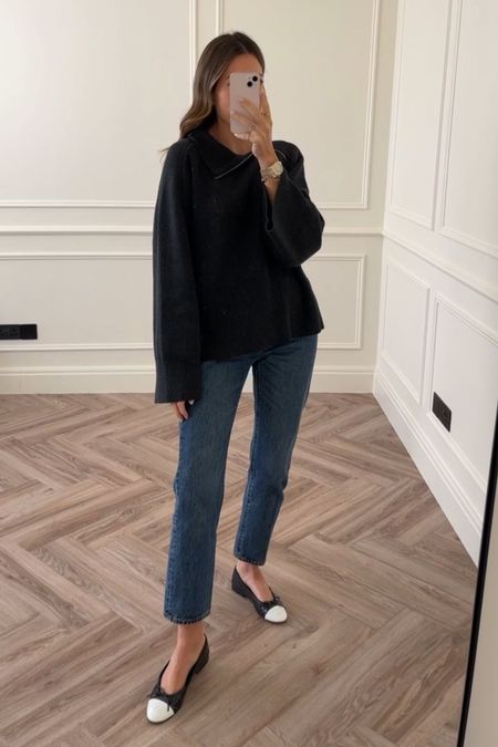 Philippa’s favourite look of the week, wearing WAT THE BRAND grey zip knit paired with our favourite everyday jeans 🤎

#LTKeurope #LTKstyletip #LTKSeasonal